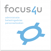 Logo Focus4U. Klant van TriFact365 en AFAS