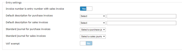 TrIFact365 administration settings