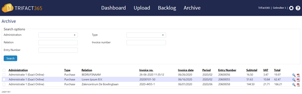 Digital archive