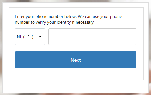 2FA setup in TrIFact365