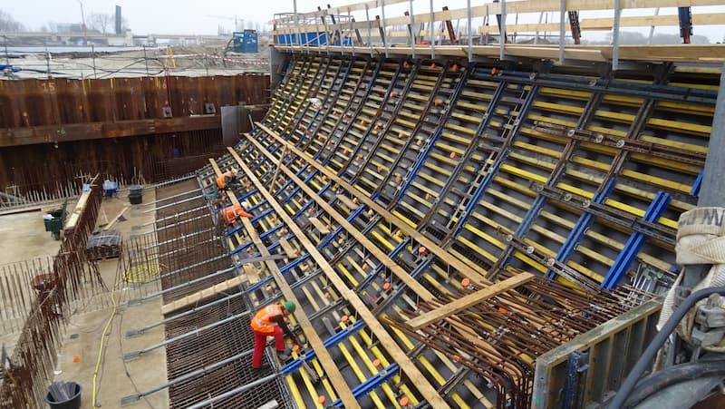 Mitarbeiter der Gilde Groep bei der Arbeit